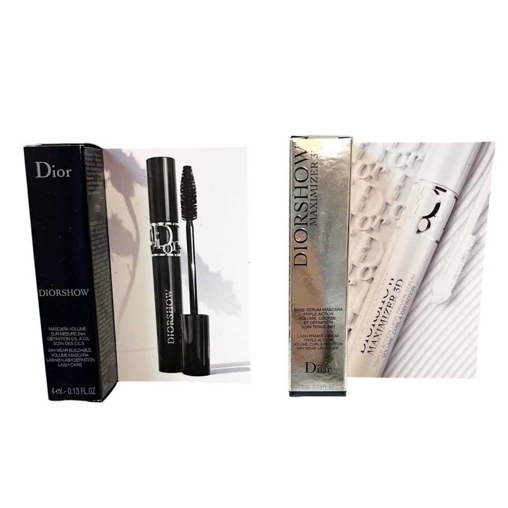 Dior DiorShow Volumizing Mascara and Maximizer Mini Set 0.13oz